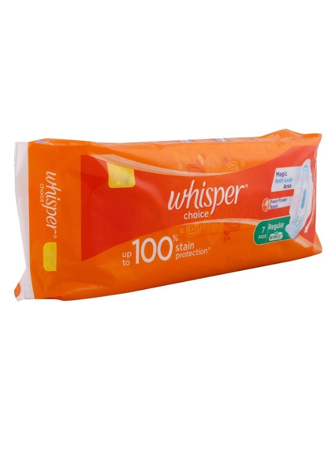 Whisper Sanitary - Regular, 7 Pieces Pack - Image 3
